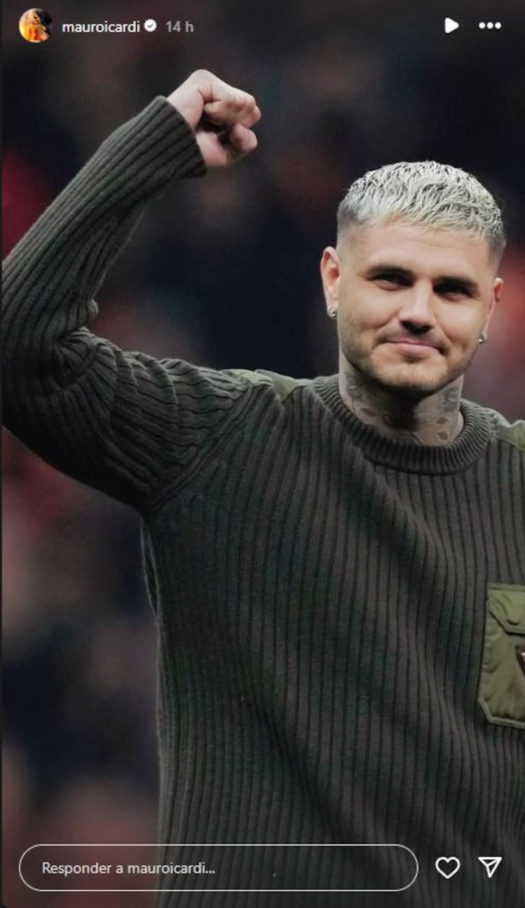 Foto: Captura de Instagram Stories (@mauroicardi)