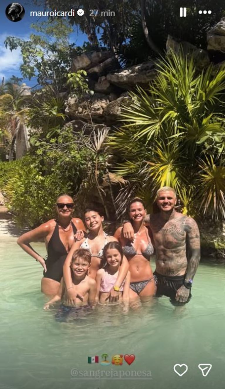 Foto: Captura de Instagram Stories (mauroicardi)