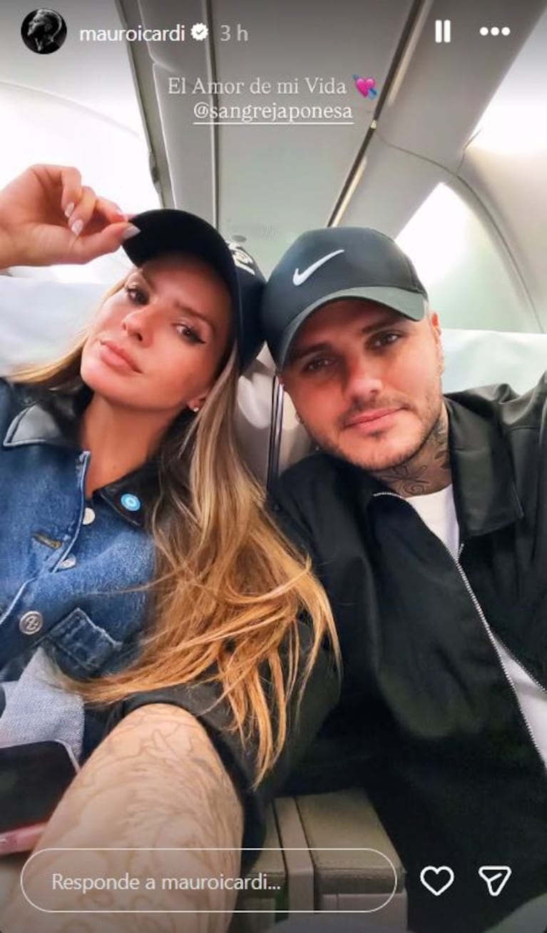 Foto: Captura de Instagram Stories (@mauroicardi)