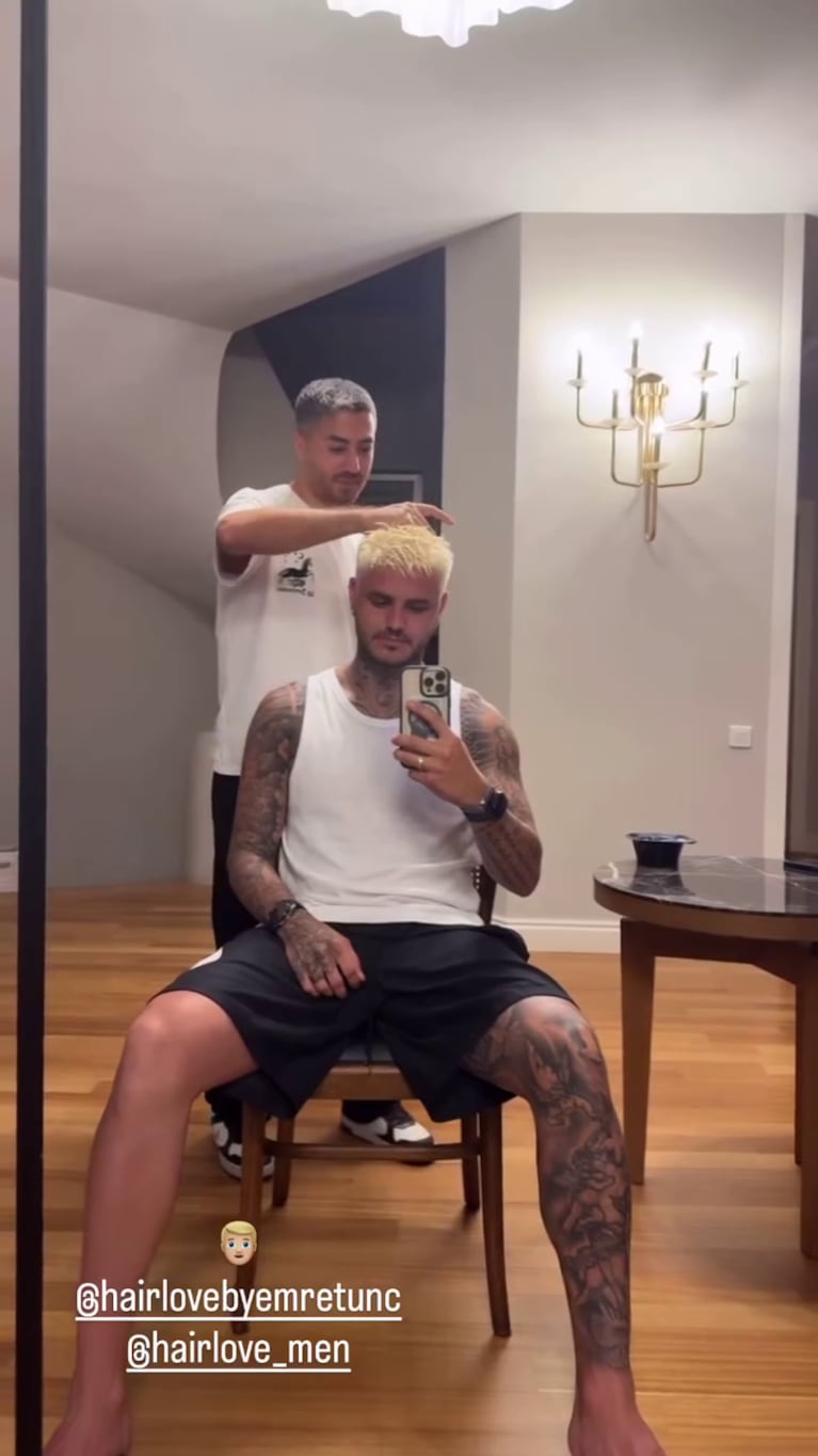 Foto: Captura de Instagram Stories (@mauroicardi)