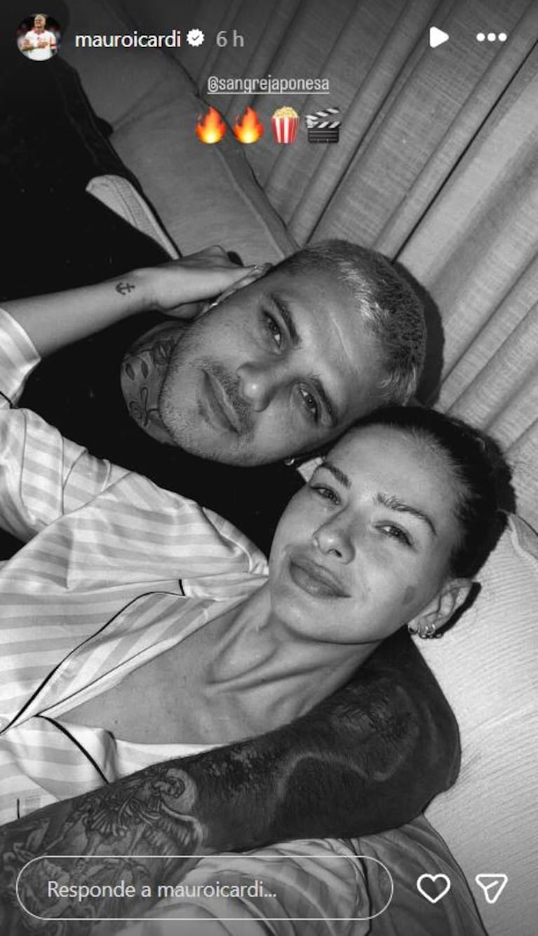Foto: Captura de Instagram Stories (@mauroicardi)