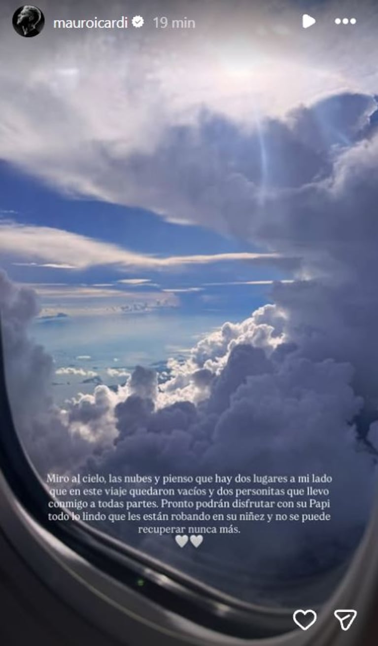 Foto: Captura de Instagram Stories (mauroicardi)