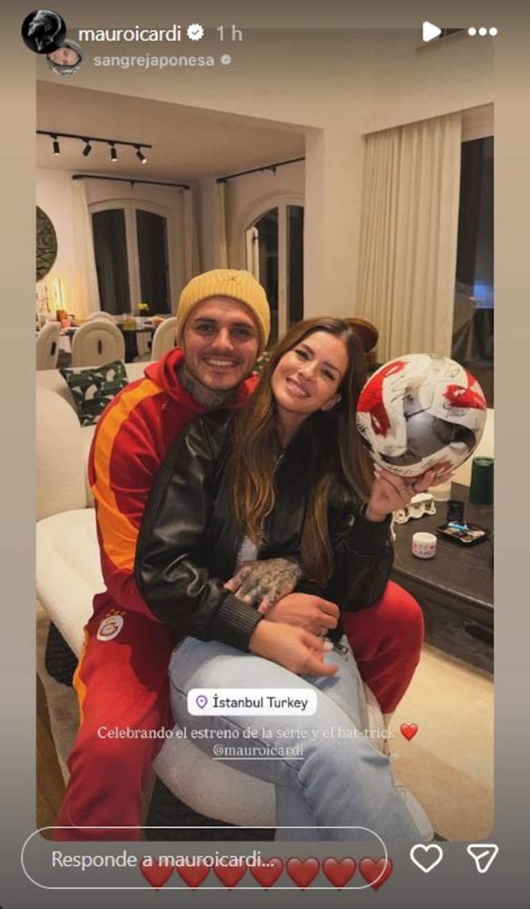 Foto: Captura de Instagram Stories (@mauroicardi)