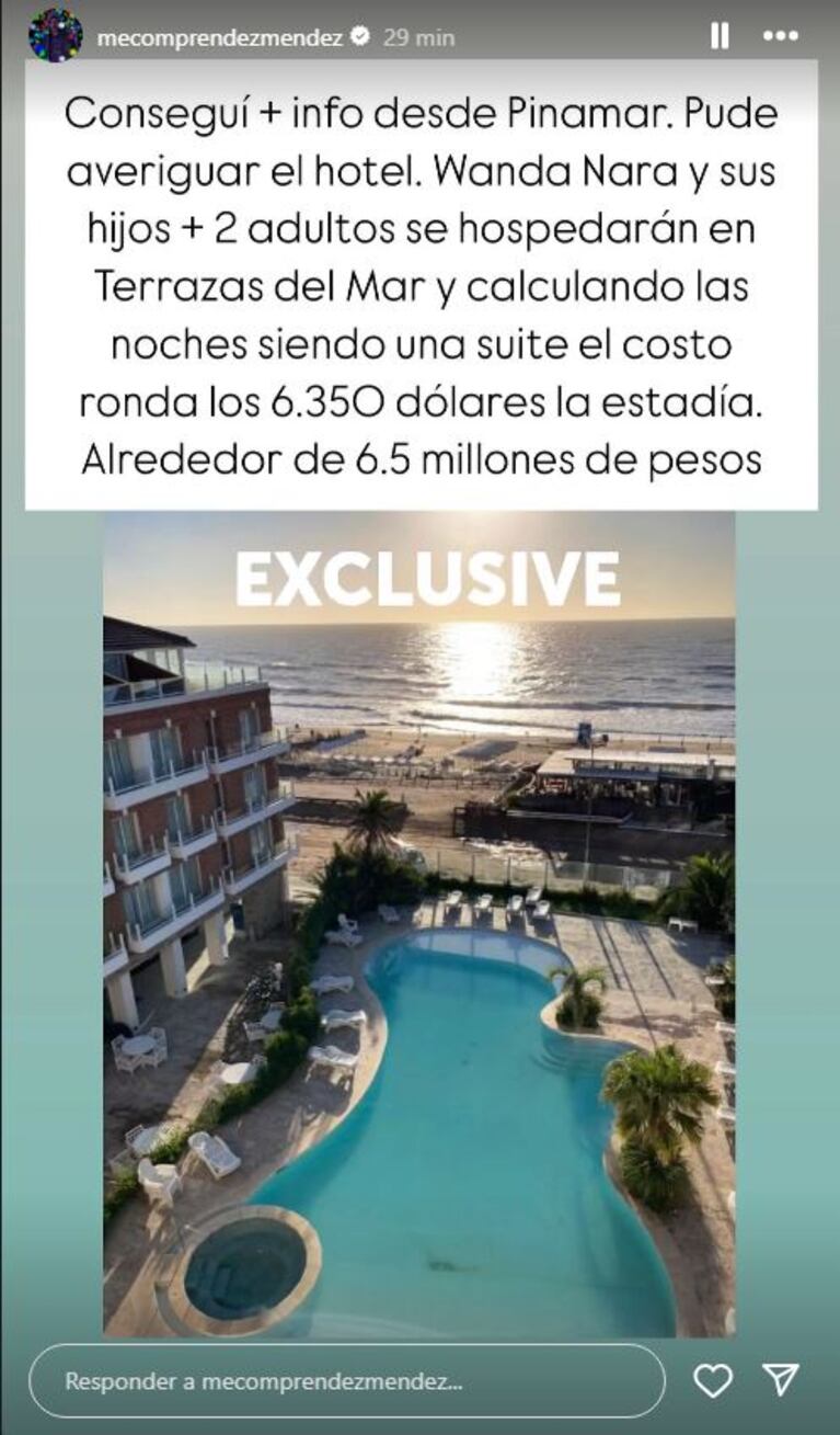 Foto: Captura de Instagram Stories (@mecomprendezmendez)