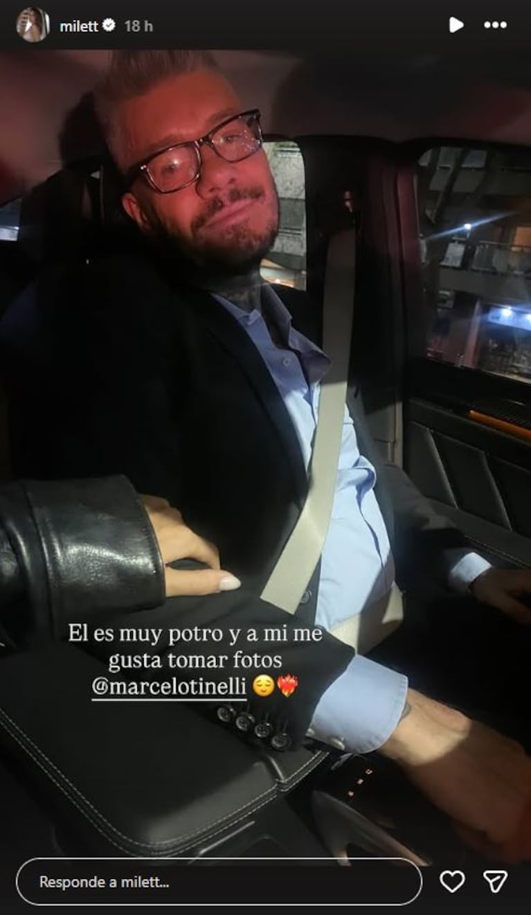 Foto: Captura de Instagram Stories (@milett)