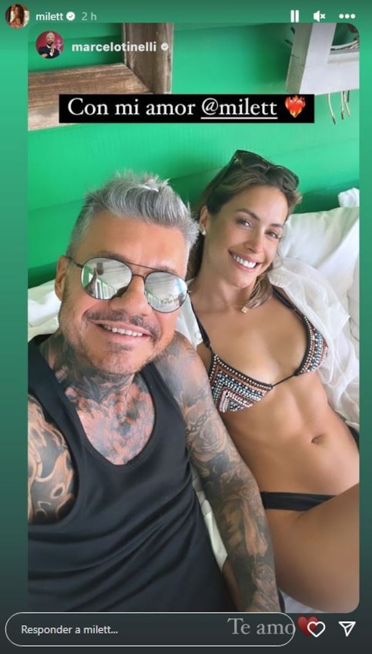 Foto: Captura de Instagram Stories (@milett)