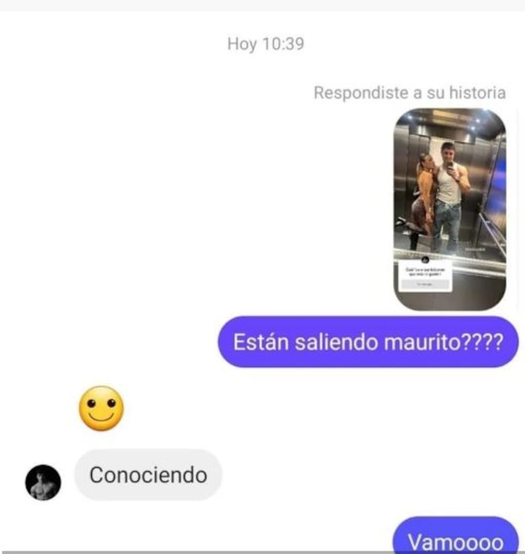 Foto: Captura de Instagram Stories (@peralta_nico)