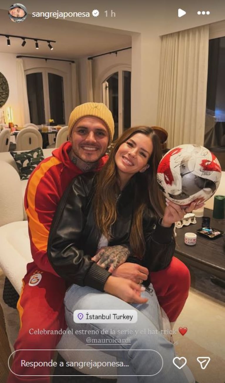 Foto: Captura de Instagram Stories (@sangrejaponesa)