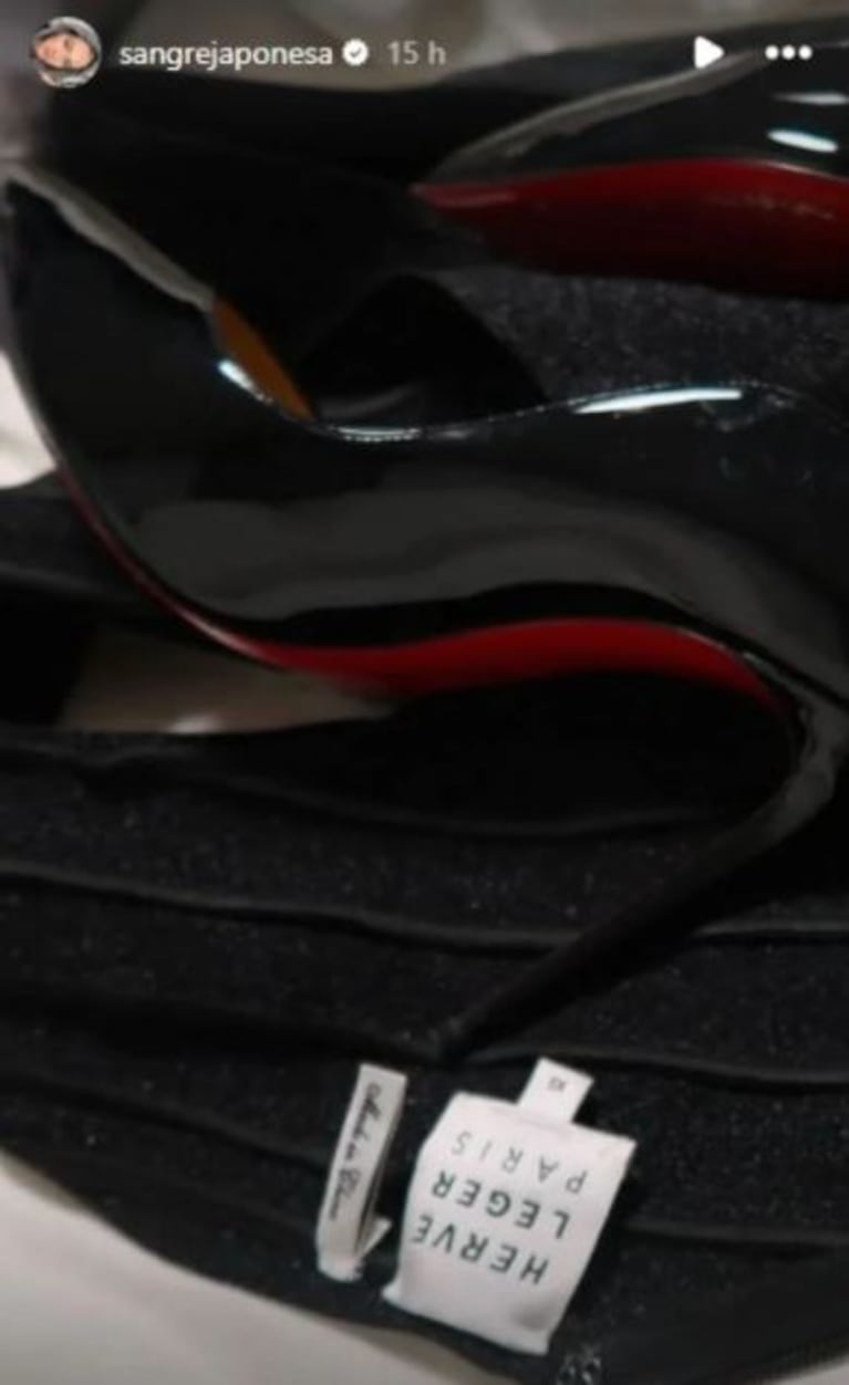 Foto: Captura de Instagram Stories (@sangrejaponesa)