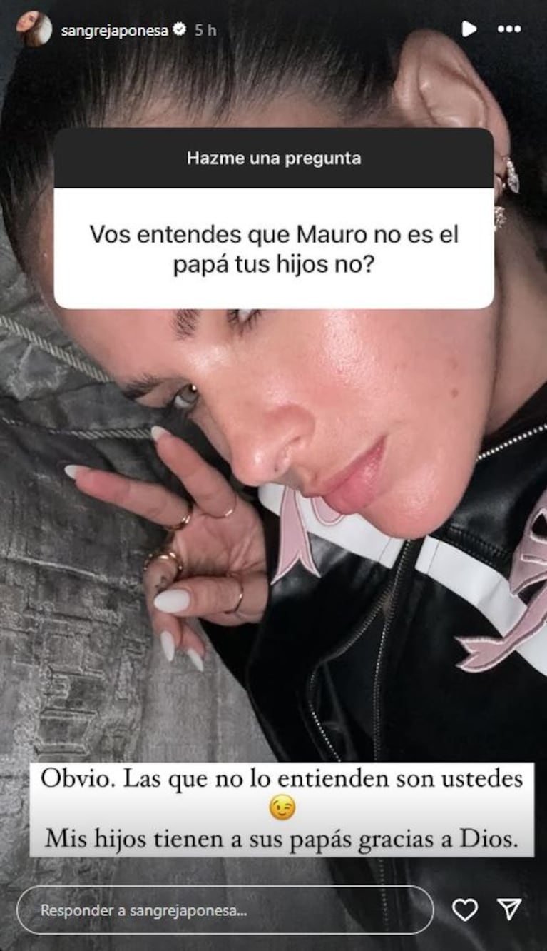 Foto: Captura de Instagram Stories (@sangrejaponesa)