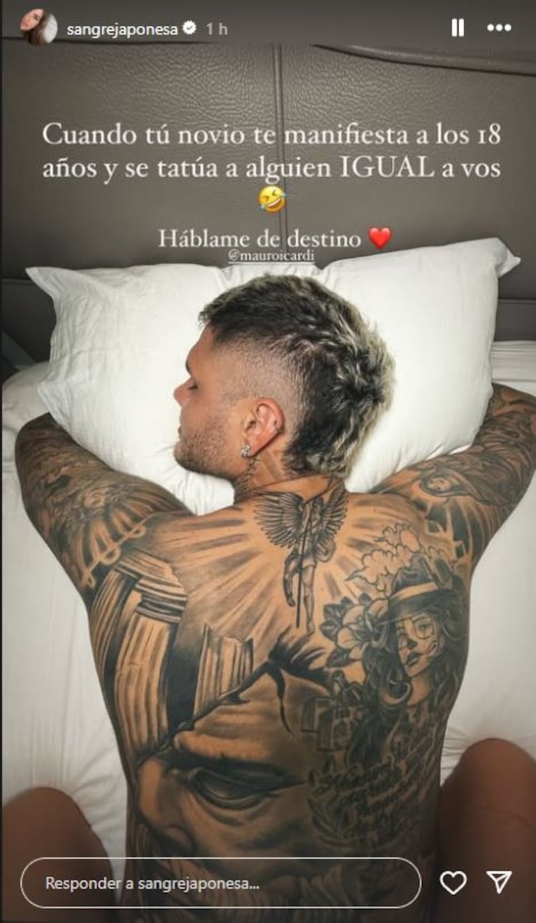 Foto: Captura de Instagram Stories (@sangrejaponesa)