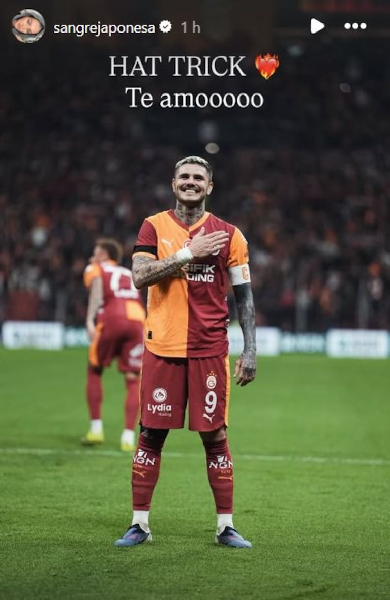 Foto: Captura de Instagram Stories (@sangrejaponesa)