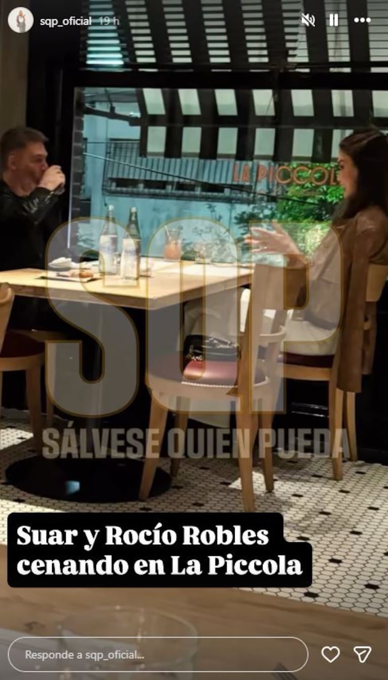 Foto: Captura de Instagram Stories (@sqp_oficial)