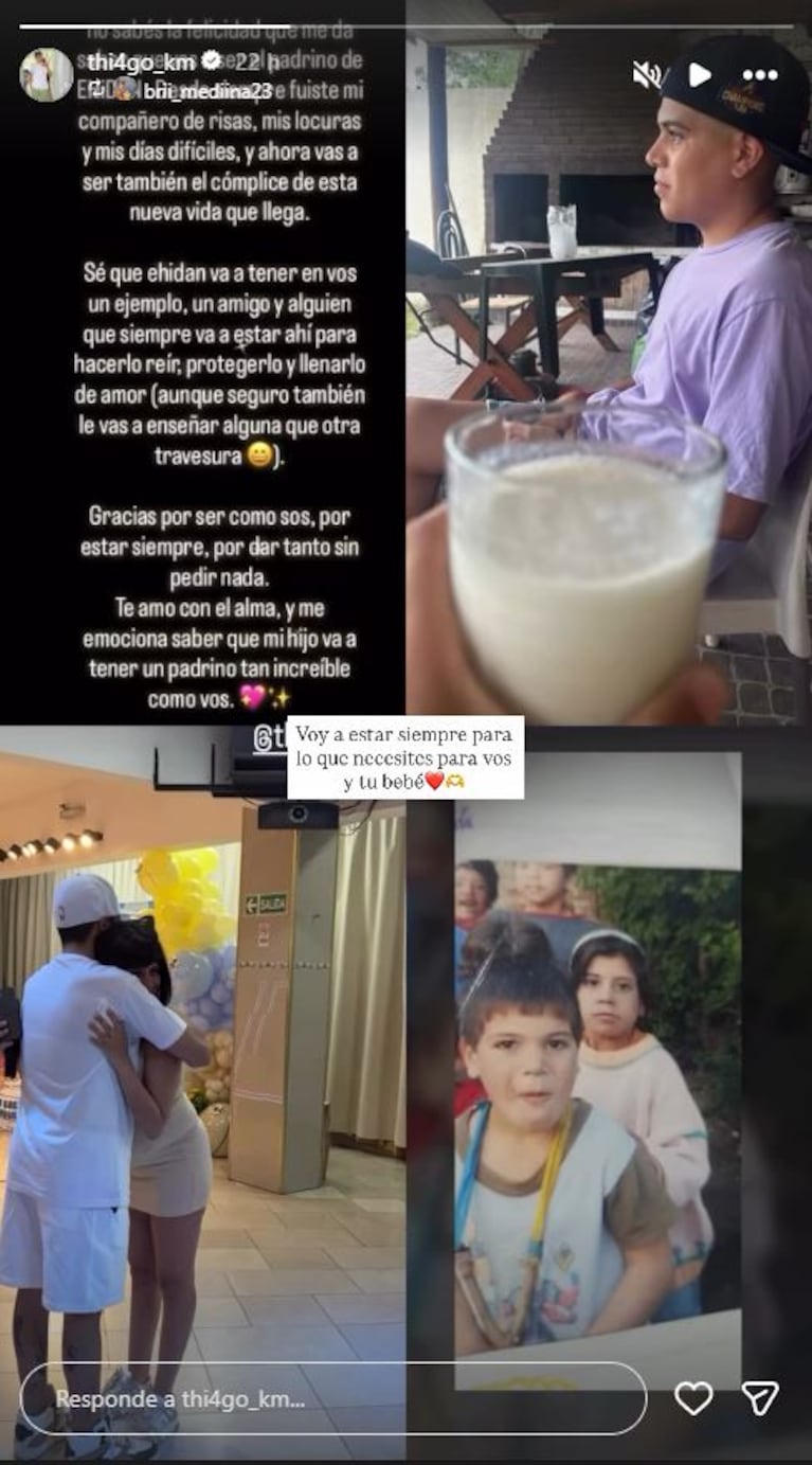 Foto: Captura de Instagram Stories (@thi4go_km)