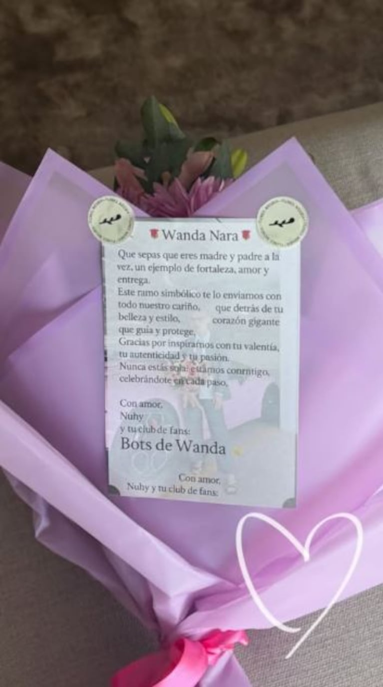 Foto: Captura de Instagram Stories (@wanda_nara)