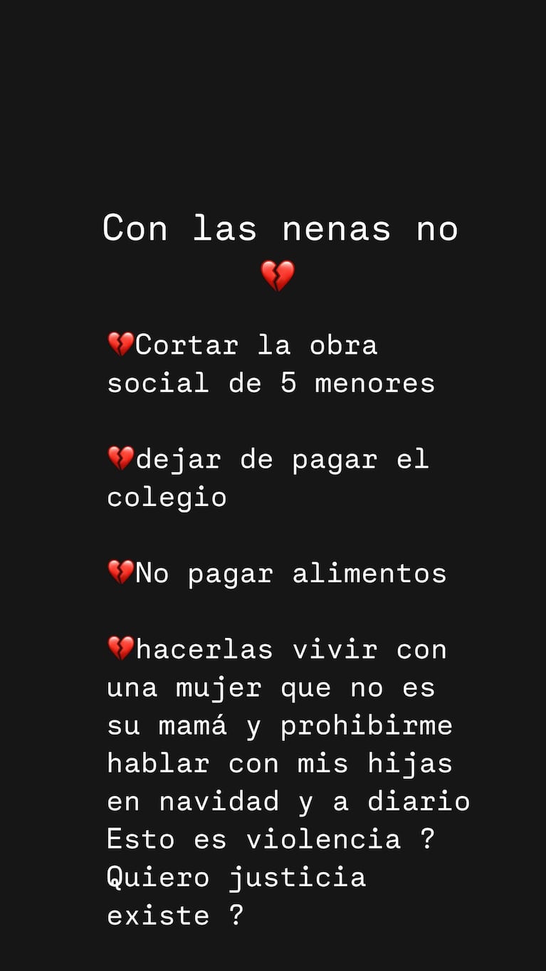 Foto: Captura de Instagram Stories (@wanda_nara)