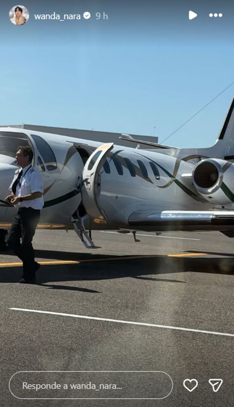 Foto: Captura de Instagram Stories (@wanda_nara)