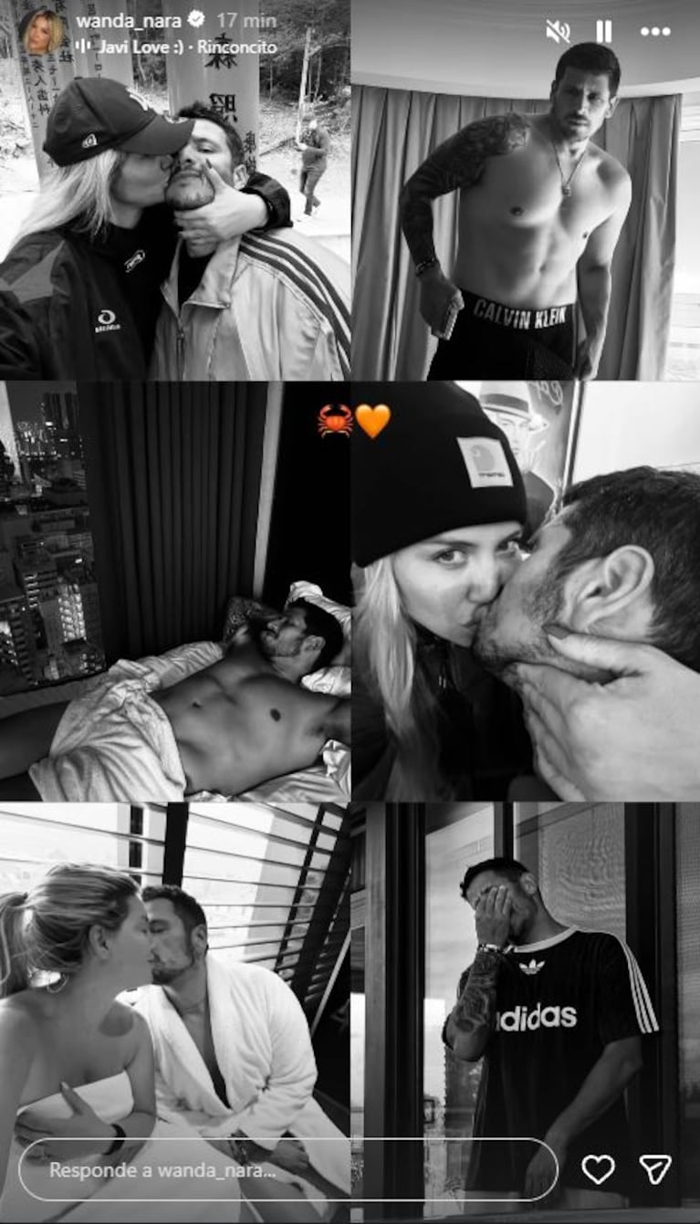 Foto: Captura de Instagram Stories (@wanda_nara)
