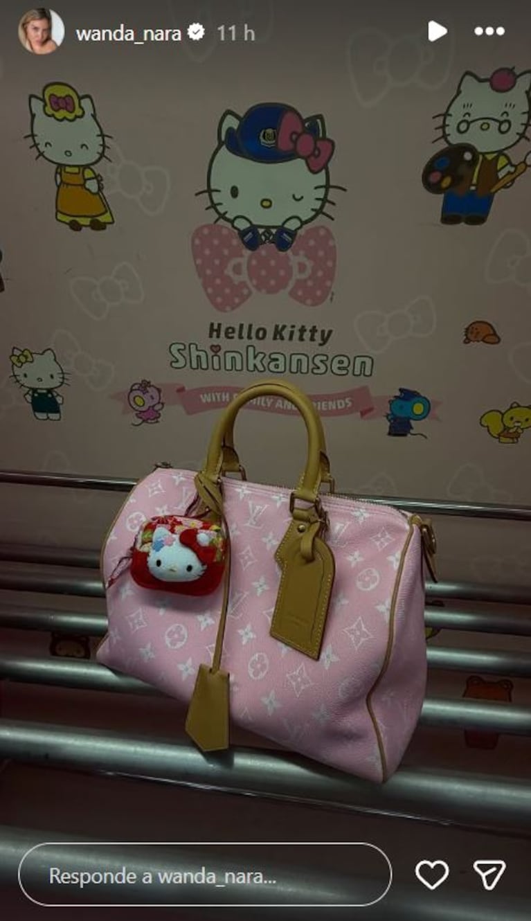 Foto: Captura de Instagram Stories (@wanda_nara)