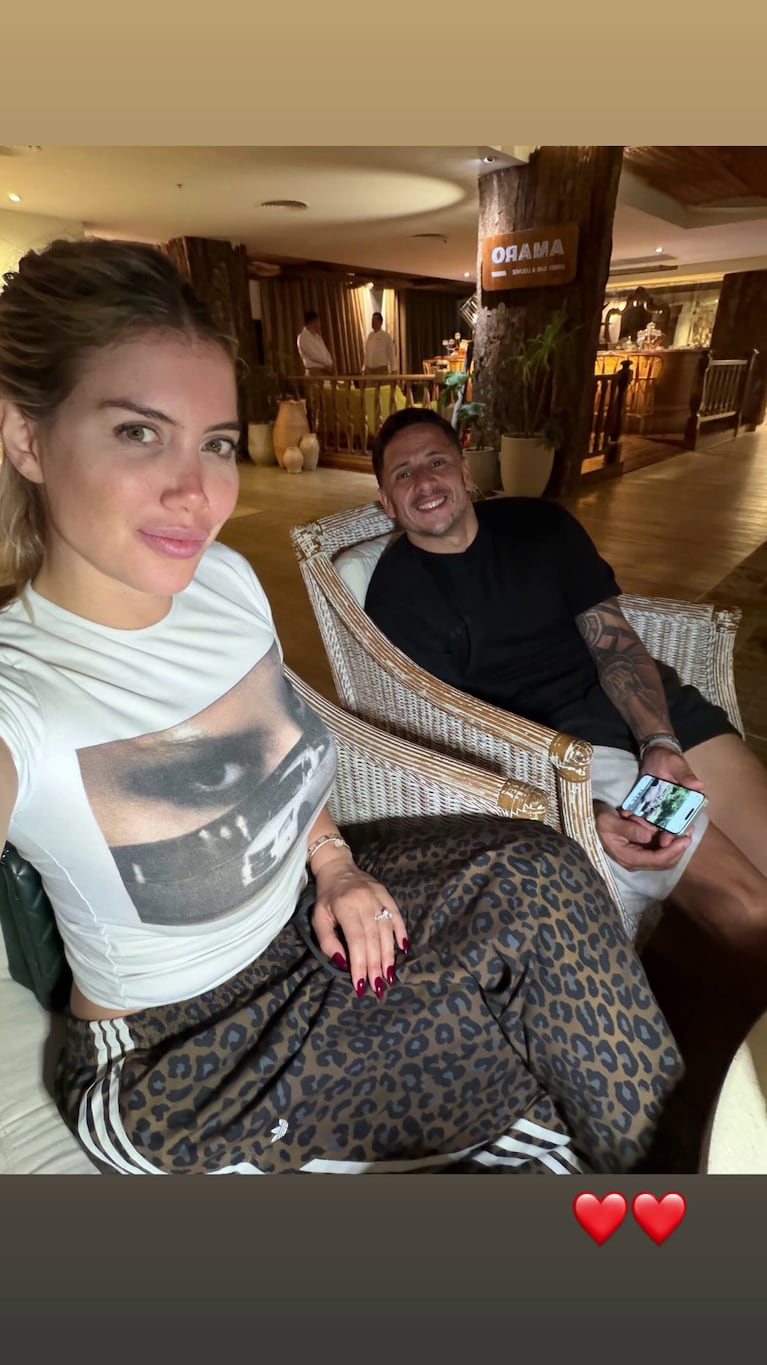 Foto: Captura de Instagram Stories (@wanda_nara)