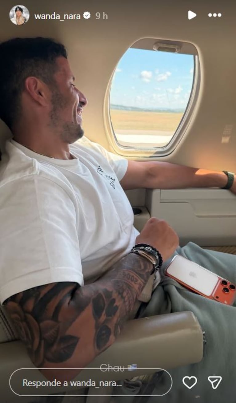 Foto: Captura de Instagram Stories (@wanda_nara)