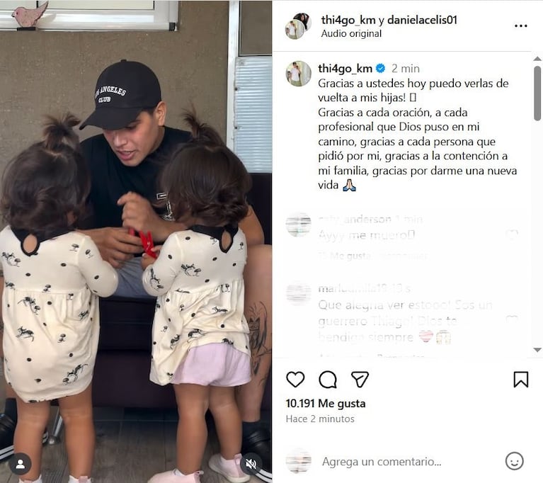 Foto: Captura de Instagram (@thi4go_km)