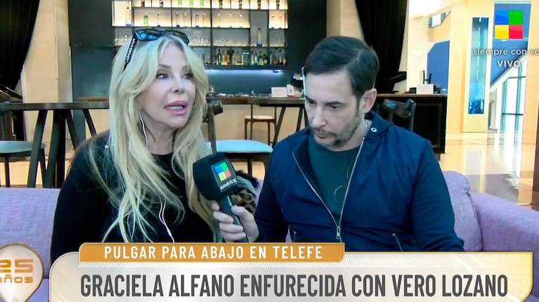 Foto: captura de pantalla de América, Intrusos.