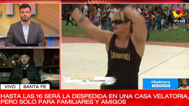 Foto: captura de pantalla de eltrece, Arriba Argentinos.