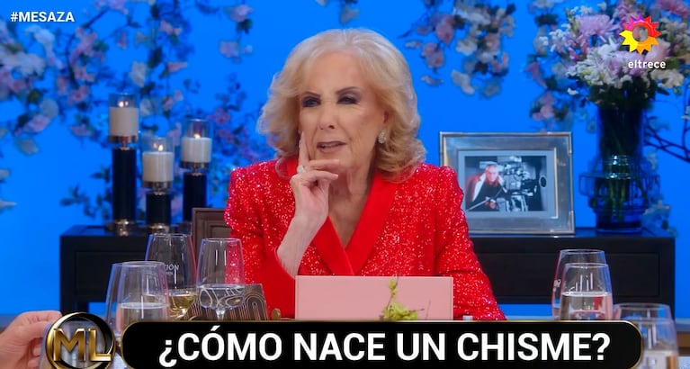 Foto: captura de pantalla de eltrece, La Noche de Mirtha.