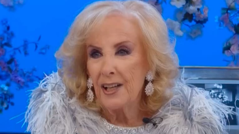Foto: captura de pantalla de eltrece, La Noche de Mirtha.