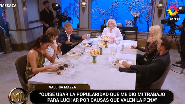 Foto: captura de pantalla de eltrece, La Noche de Mirtha.