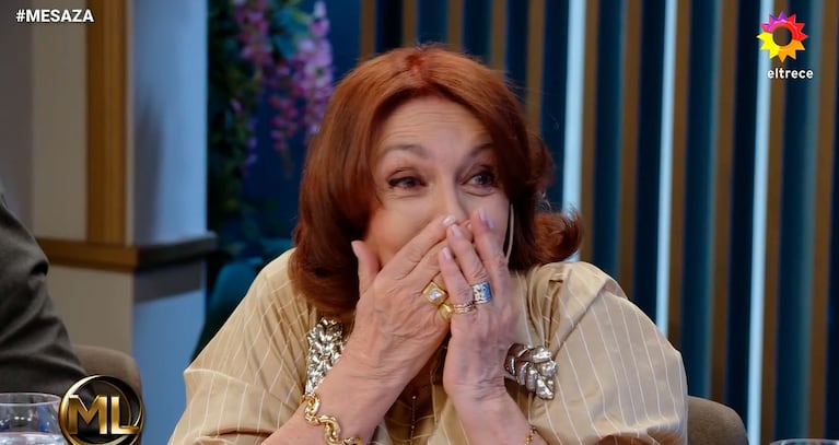 Foto: captura de pantalla de eltrece, La Noche de Mirtha.