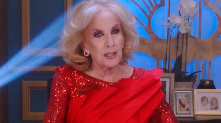 Foto: captura de pantalla de eltrece, La Noche de Mirtha.