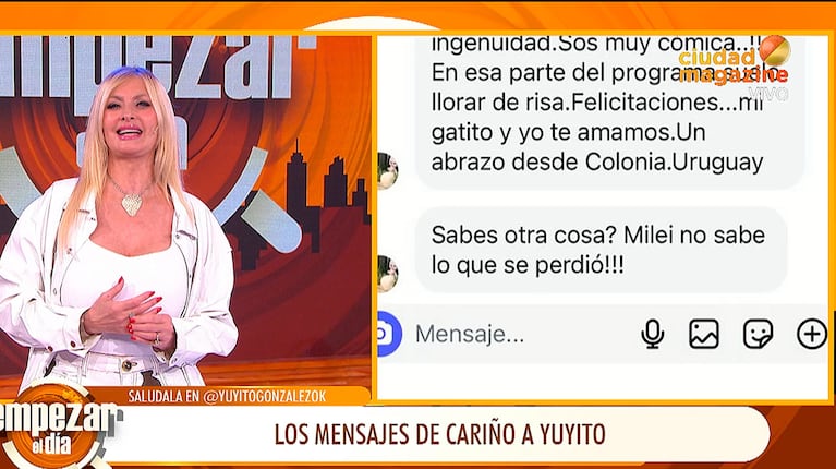 Foto: captura de pantalla de Empezar el Día, Ciudad Magazine.