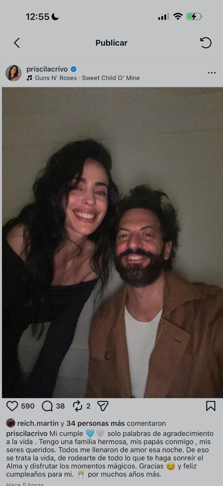 Foto: captura de pantalla de Instagram