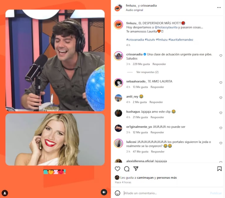 Foto: captura de pantalla de Instagram