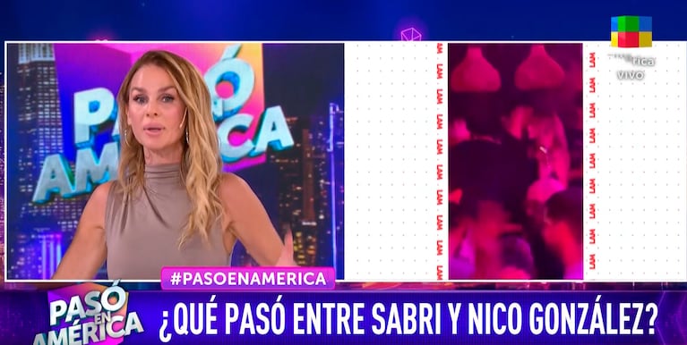 Foto: captura de pantalla de Pasó en América, América TV.