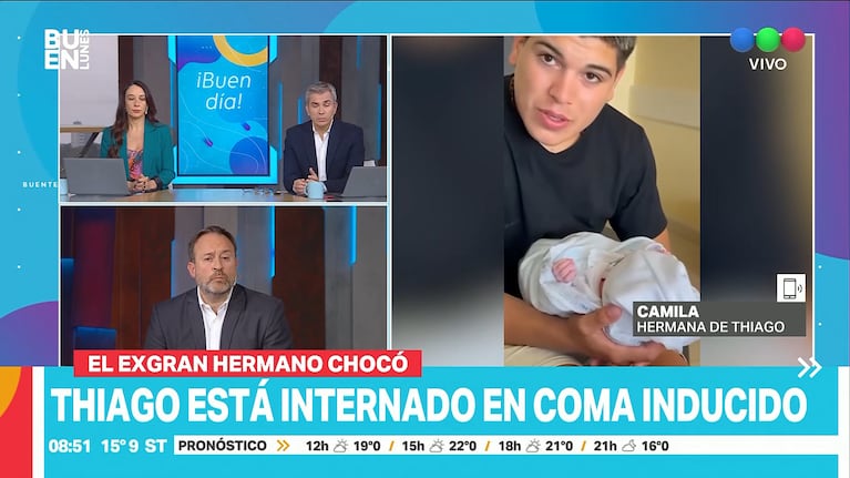 Foto: captura de pantalla de Telefe.