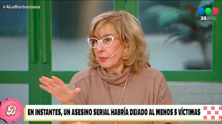 Foto: captura de pantalla de Telefe, A la Barbarossa.