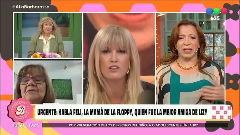 Foto: captura de pantalla de Telefe, A la Barbarossa.