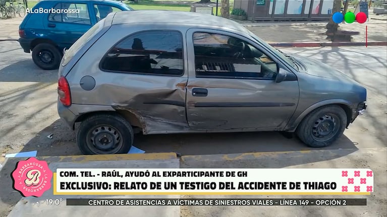 Foto: captura de pantalla de Telefe, A la Barbarossa.