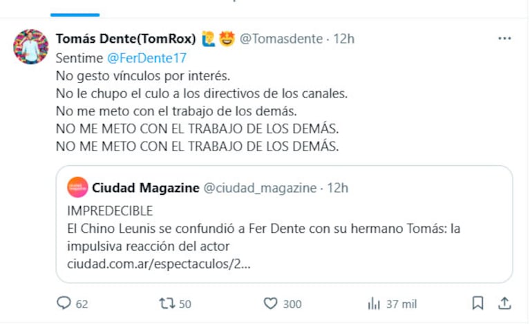 Foto: captura de pantalla de X.