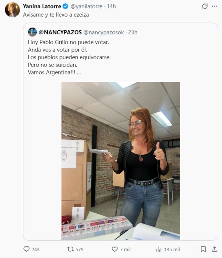 Foto: captura de pantalla de X