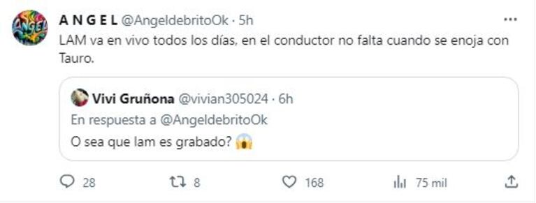 Foto: Captura de Twitter
