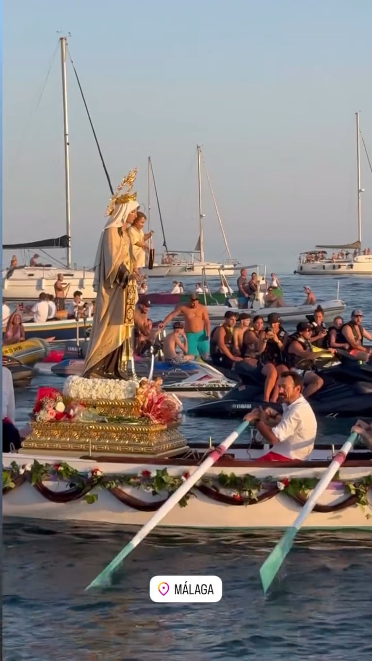 Foto: captura de un video de Instagram de Gimena Accardi.