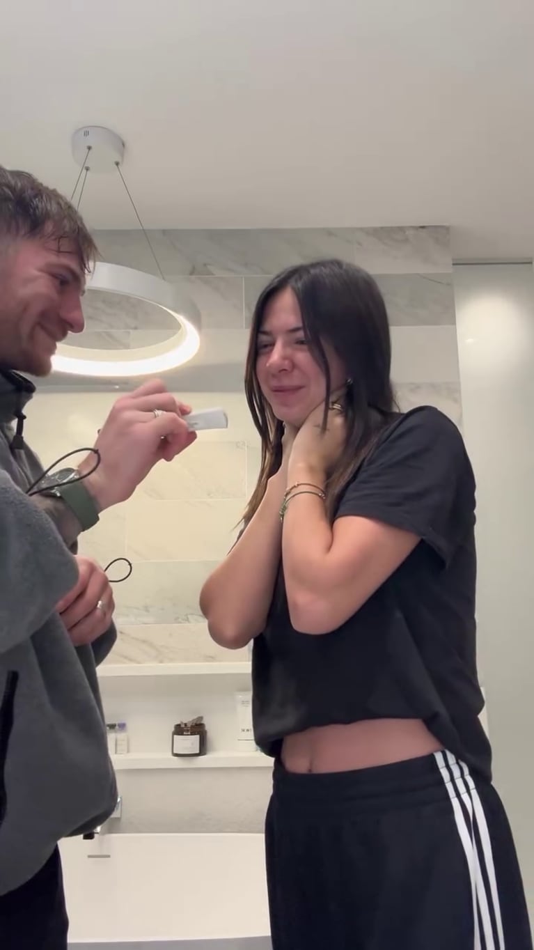 Foto: Captura de video de Instagram (@ailencova)