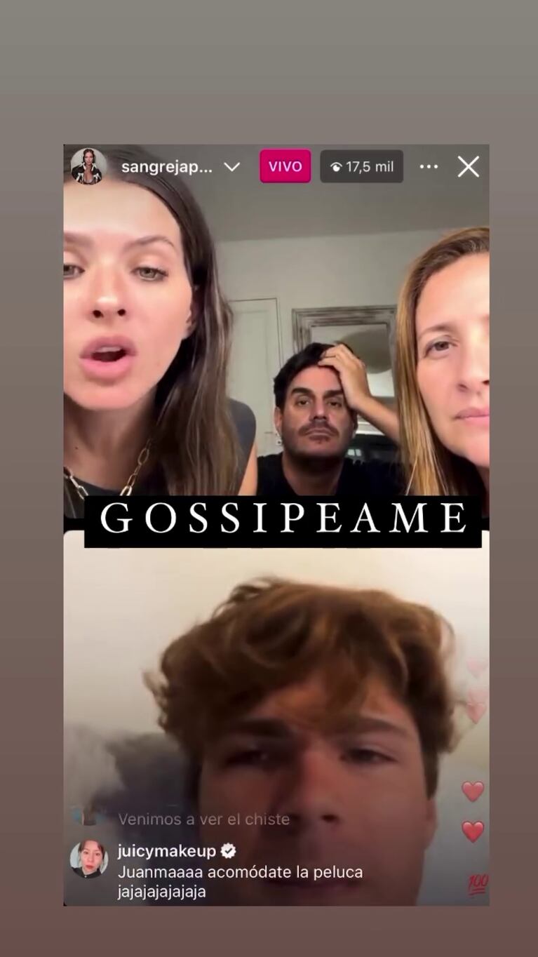 Foto: Captura de video de Instagram (@gossipeame)