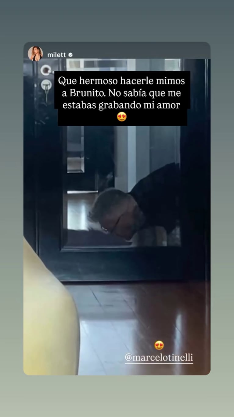 Foto: Captura de video de Instagram (@marcelotinelli)