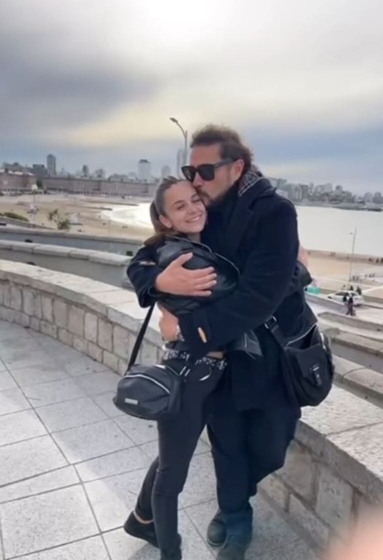 Foto: Captura de video de Instagram (@matiale77)
