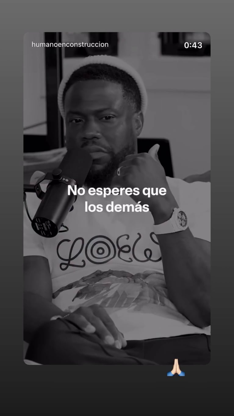 Foto: Captura de video de Instagram Stories (@candelariatinelli)